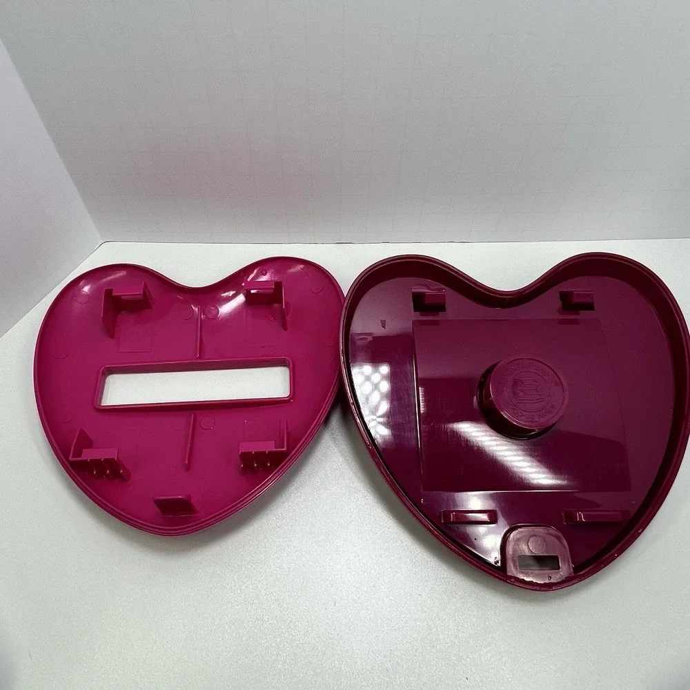 3M Post-it Notes Pink Heart Pop-Up Paper Weight Dispenser Office‎ Desktop